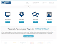 Tablet Screenshot of paymentinside.com
